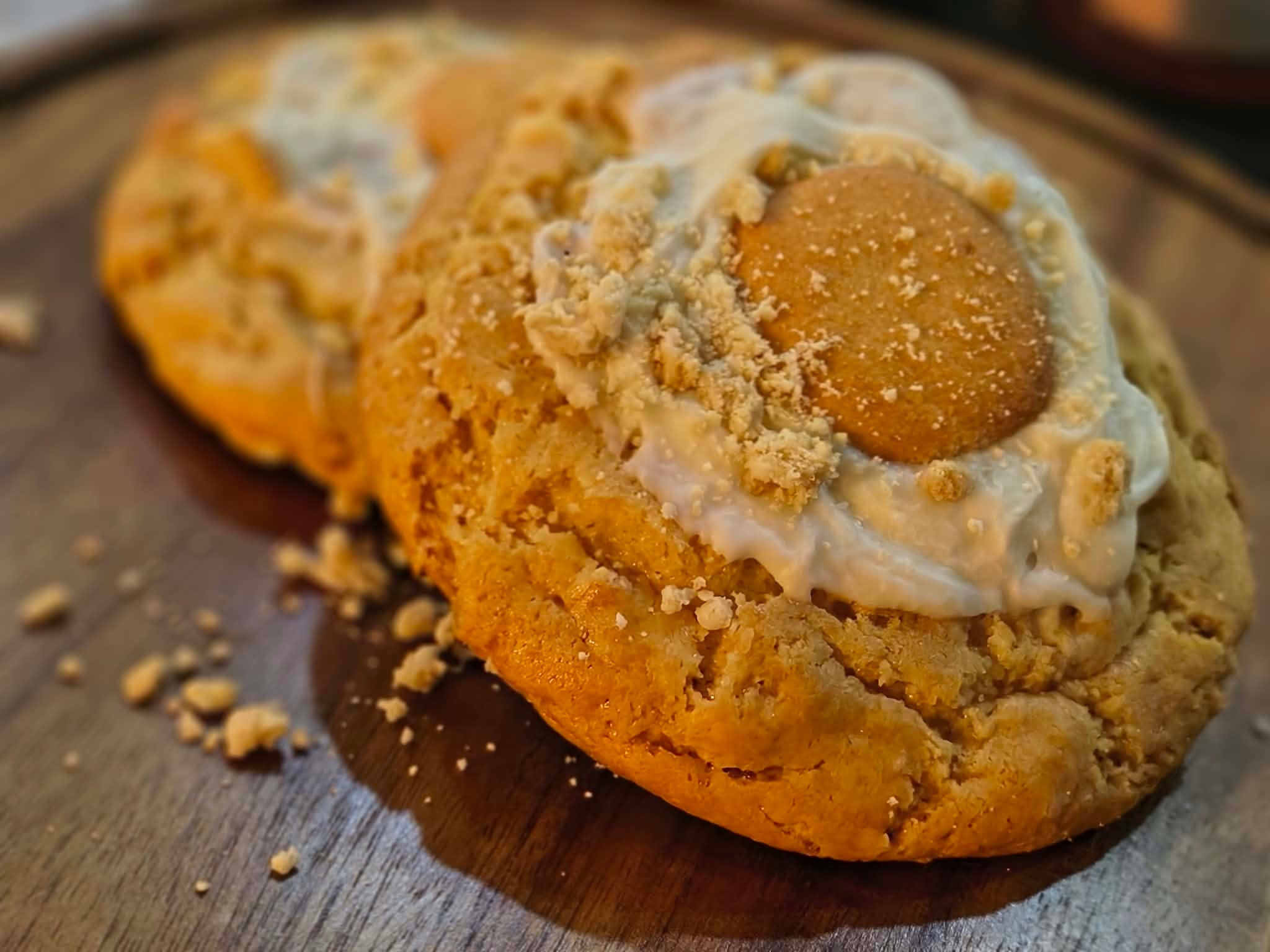 Banana Pudding Cake Cookie